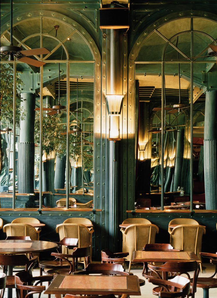 Alcântara Café - Fachada verde