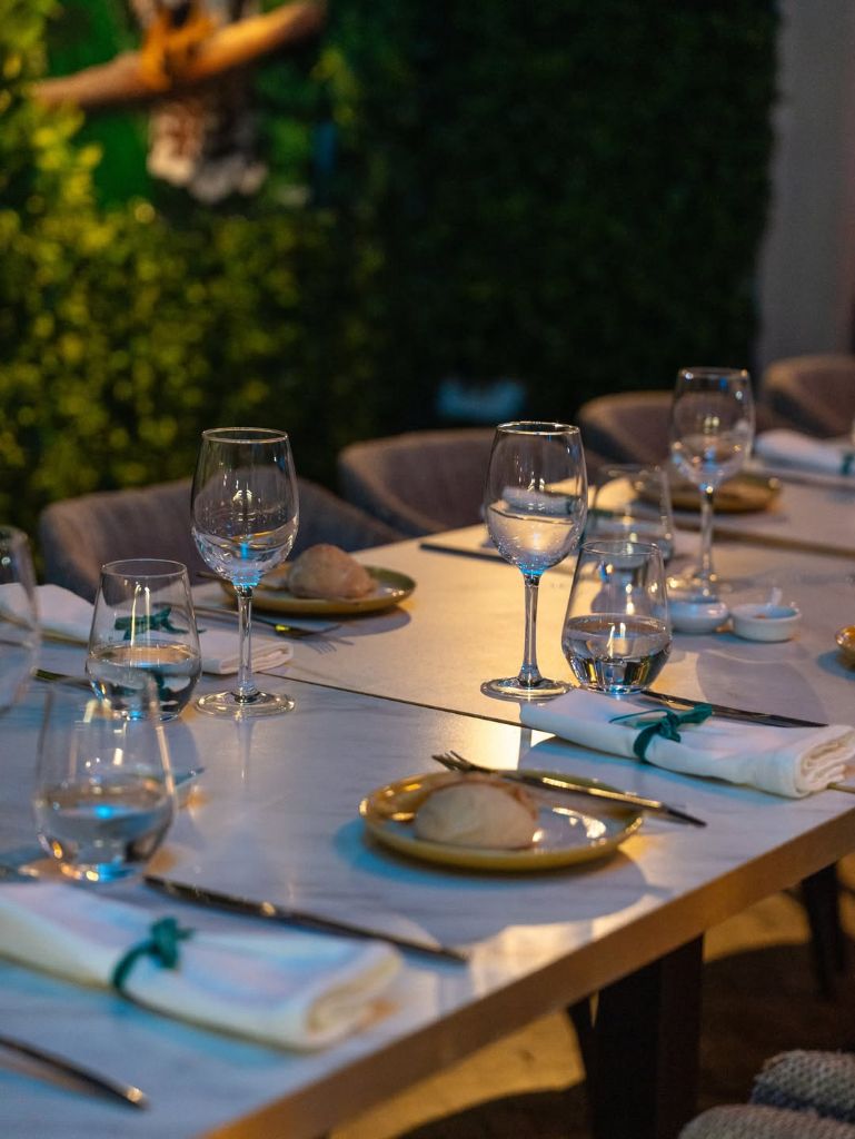 Monsanto Open Air - Mesa servida